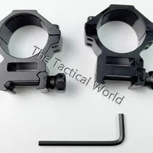 2 шт. 30 мм Weaver прицела кольца низкопрофильные Пикатинни 20 мм рейку кольца для охоты фонарик лазер