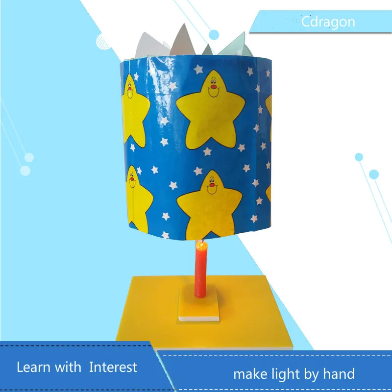 Cdragon обучающая научная свеча ручной работы свет