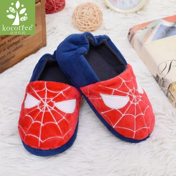 

Spring Autumn High-quality Warm Soft indoor Fashion floor Slippers for boy girls kids cartoon Shoes children Birthday gifts