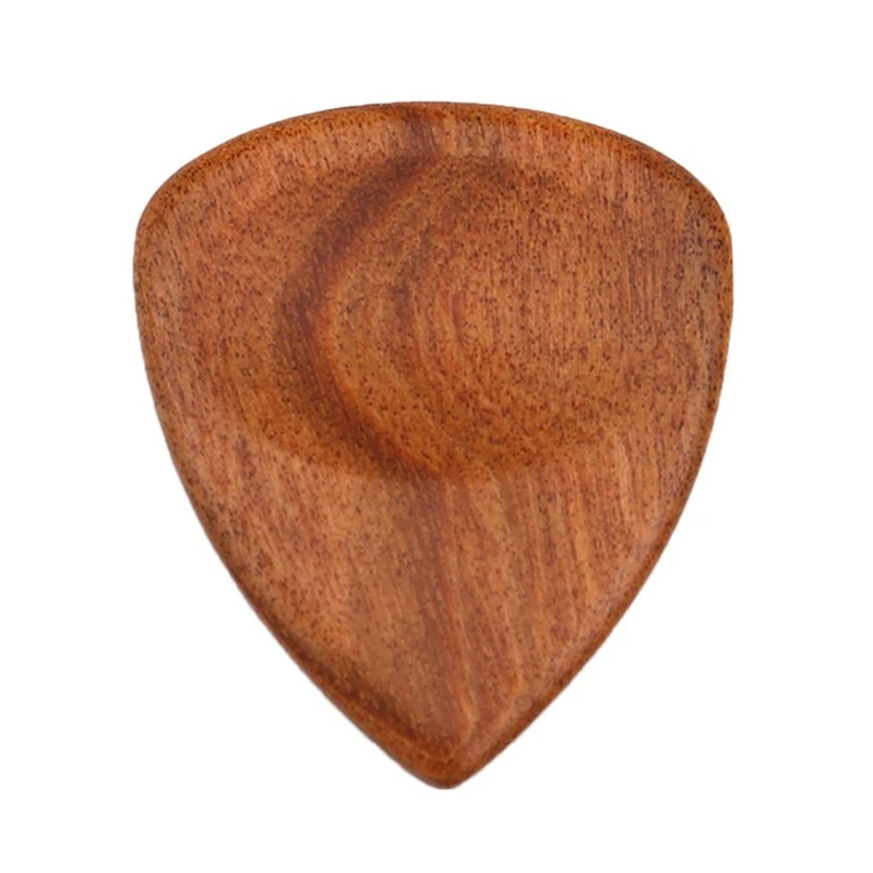 

Wood Acoustic Guitar Pick Plectrum Hearted Shape Picks For Bass Part