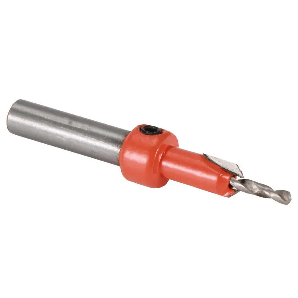

Alloy Drill Bits 3mm*8mm Pilot Hole Saw Countersink Woodworking Chamfering Drilling Holes Accessories Wood Power Rotary Tool