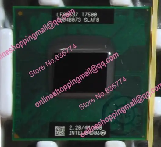 

T7500 2.2 4m original formal version laptop cpu motherboard t8100