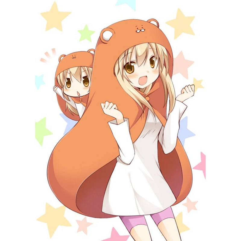 LCSP Himouto! Umaru-chan мультипликационный персонаж дома Умару японский костюм для косплея пижамы Аниме Униформа костюм одежда-накидка, футболка и штаны