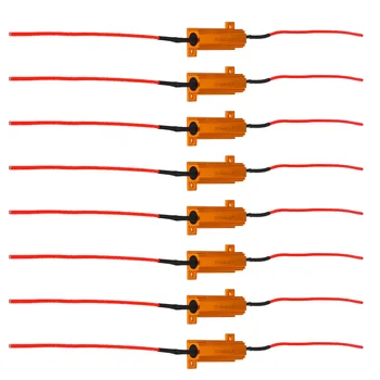 

Trucks Load Resistors Turn Decoder Fix Signal T-Taps equipment Car Accessories Cars Lights Golden Fast Turn Signal