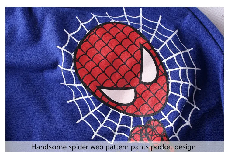 New Spiderman Baby Boys Clothing Sets Cotton Sport Suit For Boys Clothes Spring Spider Man Cosplay Costumes KIds Clothes Set