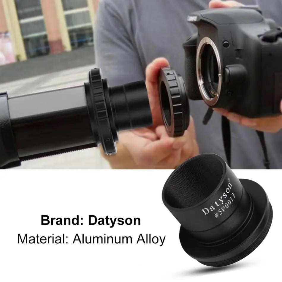 Solomark T T2-Ring for Nikon DSLR SLR Camera Lens Adapter with 1.25 Inch Telescope Mount Adapter