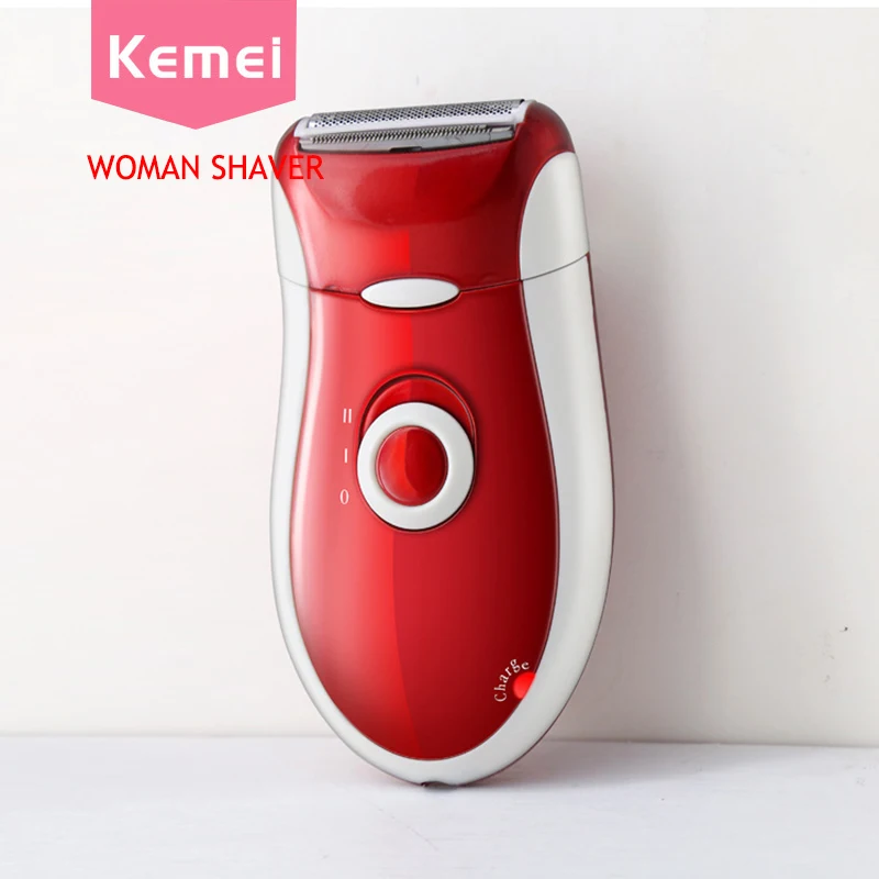 kemei-3で1レディシェーバー脱毛器女性脱毛、電気脱毛depiladoraビキニ電気赤トリマー用女性ボディ