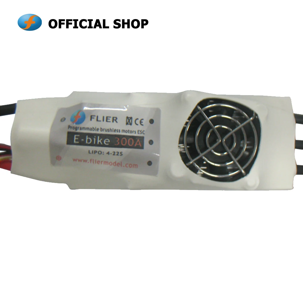 

Flier Brushless ESC HV 22S 300A For Ebike motor