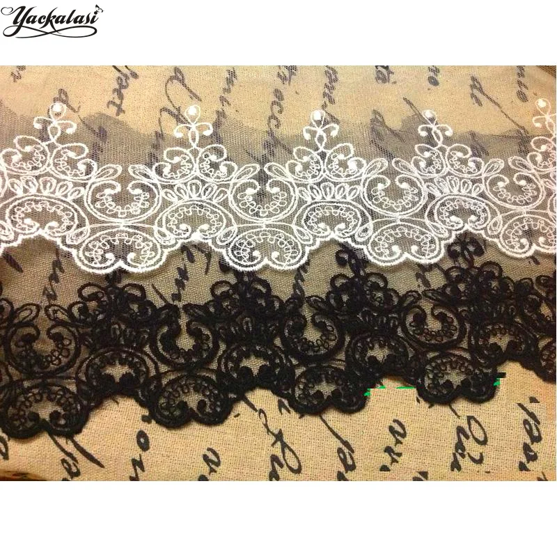 Buy YACKALASI 20 Yards/Lot Diy Flower Lace Appliqued