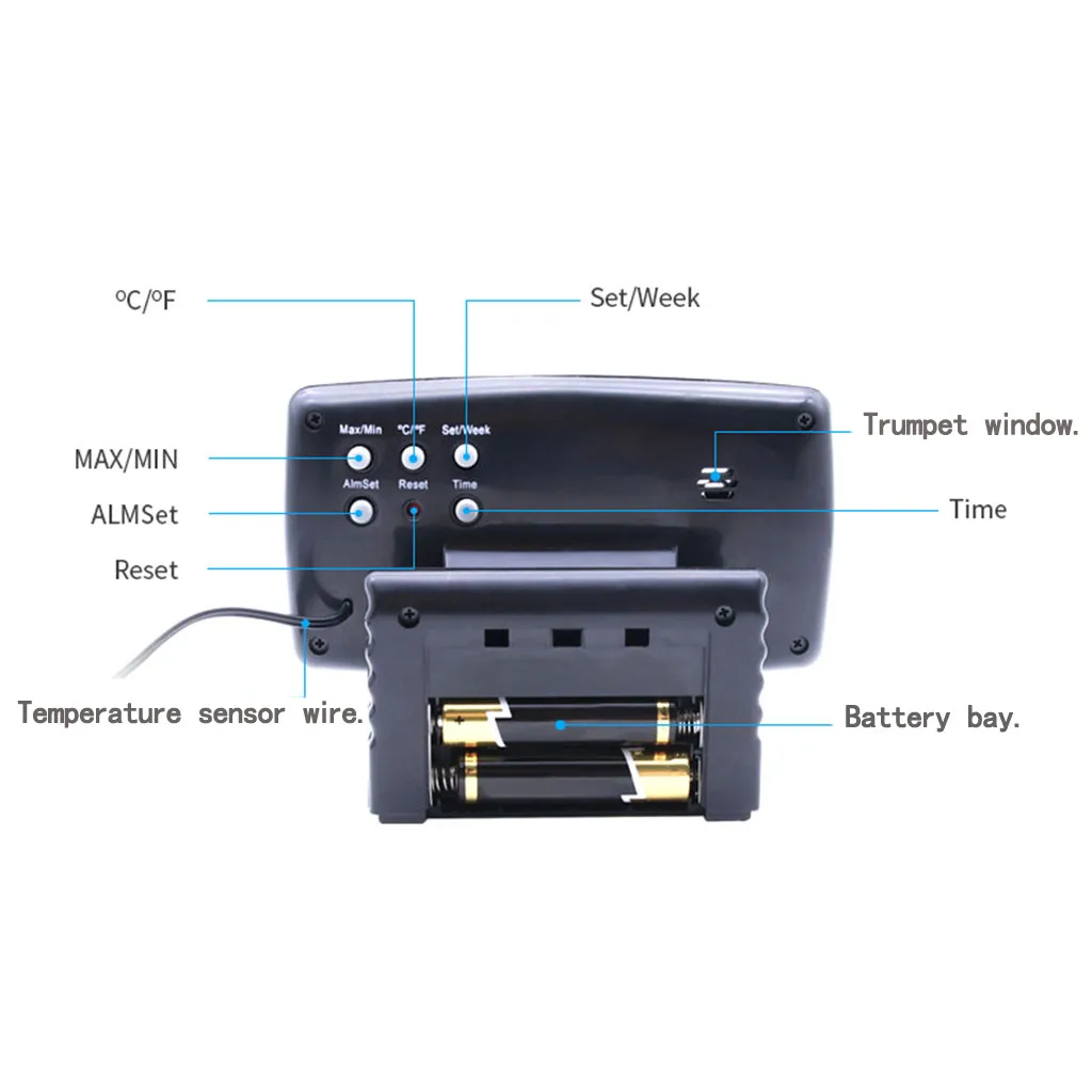 New 2 in 1 Car Auto Thermometer Clock Calendar LCD Display Screen sell like hot cakes Multipurpose Suitable for many models New 2 in 1 Car Auto Thermometer Clock Calendar LCD Display Screen sell like hot cakes Multipurpose Suitable for many models