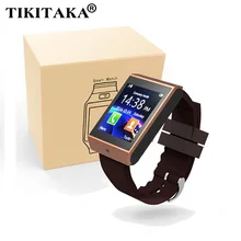 Bluetooth Elegante Reloj de Pulsera Reloj de Sincronización Apoyo SMI Notificador/TF para iphone Android Samsung S5/S6/Note2/3 Teléfonos Inteligentes Smartwatch