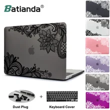Милые кружевные Гольфы матовый чехол для ноутбука для нового Macbook Pro 13 15 Модель: A1706 a1707 A1708 W/уменьшение зума сенсорной панели Тетрадь крышка