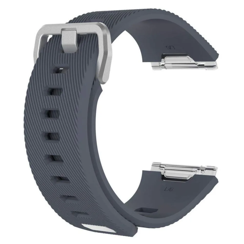for Fitbit  Ionic band silicone Smartwatch Classic Colors Twill Large Small (1)