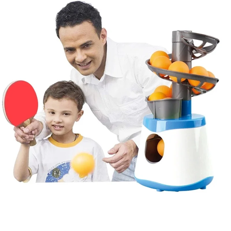 

Table tennis balls robot for beginner training easy carry ping pong machine automatic serve accessories tenis de mesa