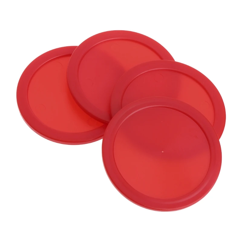 

4Pcs/Set 59mm Red ABS Air Hockey Ice Pucks Children Table Game Mallet Puck Goalies
