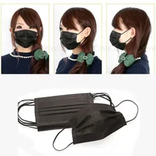 Горячая 50 шт. унисекс Мужские Женские велосипедные носить анти-нетканые маска для рта и лица Одноразовые респираторы 3 слоя рот- муфельные