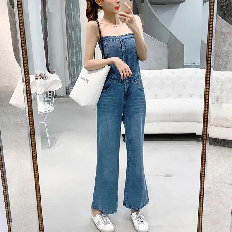 PERHAPS-U-women-strapless-sleeveless-full-length-blue-denim-jumpsuit-vocation-holiday-beach-sexy-pocket-J0084