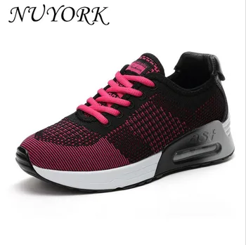 

New listing hot sale spring women net Breathable running shoes sports shoes A15