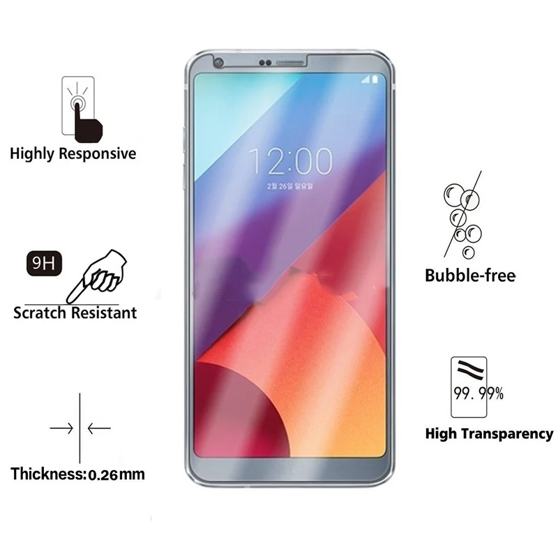 RONICAN-Tempered-Glass-for-LG-G6-Screen-Protector-9H-2-5D-0-26MM-Phone-Protection-Film (1)