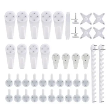 

Mixed Hooks Pack Wedding Photo Painting Picture Special Seamless Nail Hook Wedding Products Picture Hangers D268T