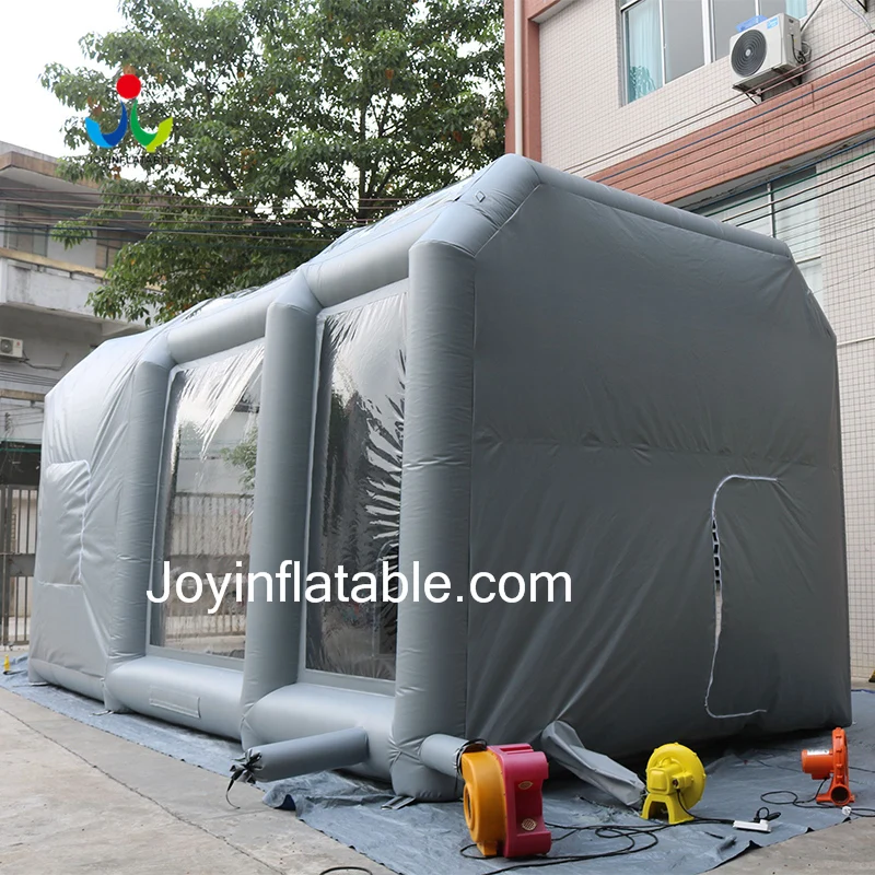 8LX4WX4HM Portable Used Tent Inflatable Spray Paint Booth for Sale 13