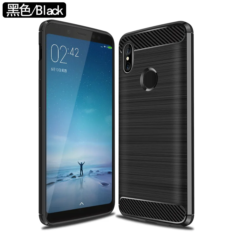

xiaomi redmi note 5 5a 6 6a 4x a1 a2 lite Pro plus mi 8 Se max 2 note 3 mix 2 2s case Luxury Slim Brushed Cover TPU Silicone