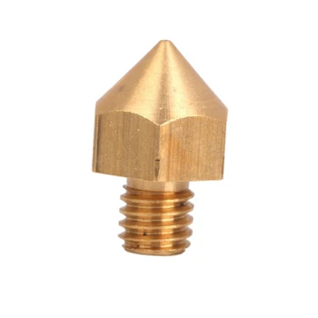 

PPYY NEW -copper nozzle head, for 3 mm filament 3D printer extruder, Golden