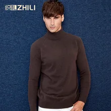 Высокое качество зимние теплые кашемир Мужская водолазка бренд свитеры для женщин Slim Fit пуловер Трикотаж Двойной воротник мягкий