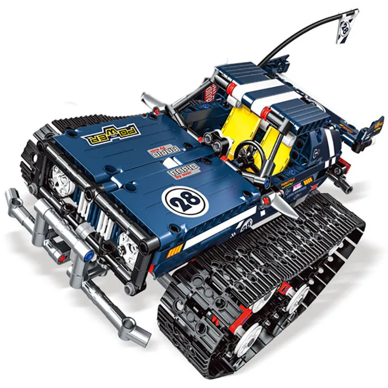 626pcs City Building Blocks Car USB Bricks Remote Control Cars Non-slip Wear Builded Block With Legoed Model for Children Gift
