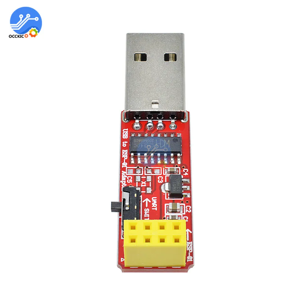 Модуль Wi Fi с USB на ESP8266 ESP 01/01S плата адаптера драйвером CH340 беспроводной приемник