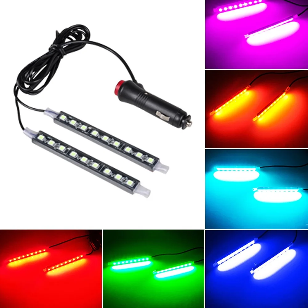Universal Car LED Decoration Lamp Car Cigarette Lighter Type Auto