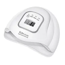 SUNX5 Max УФ светодиодный светильник для ногтей 120 Вт Сушилка для ногтей гели для завивки с 10 s 30 s 60 s 99 s инфракрасного автоматического обнаружения для маникюрного салона