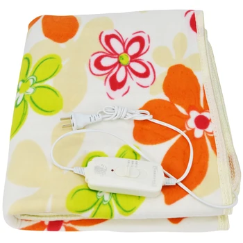 

Electric Heated Blanket 150*70 cm Size Toes Foot Warming Pad Plush Heater Mattress Body Warmer Security Single Bed Mat Winter