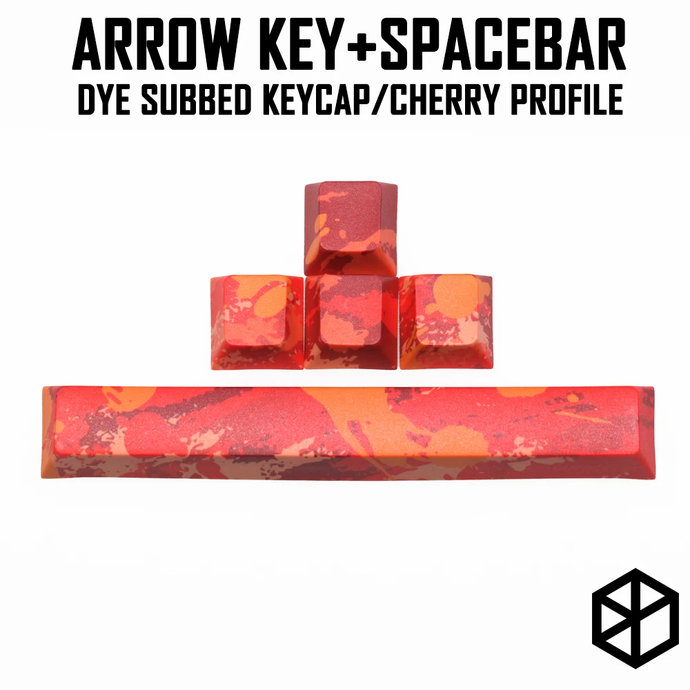 Стрела ключ пробела Вишневый профиль краситель Sub Keycap толстый PBT для клавиатуры