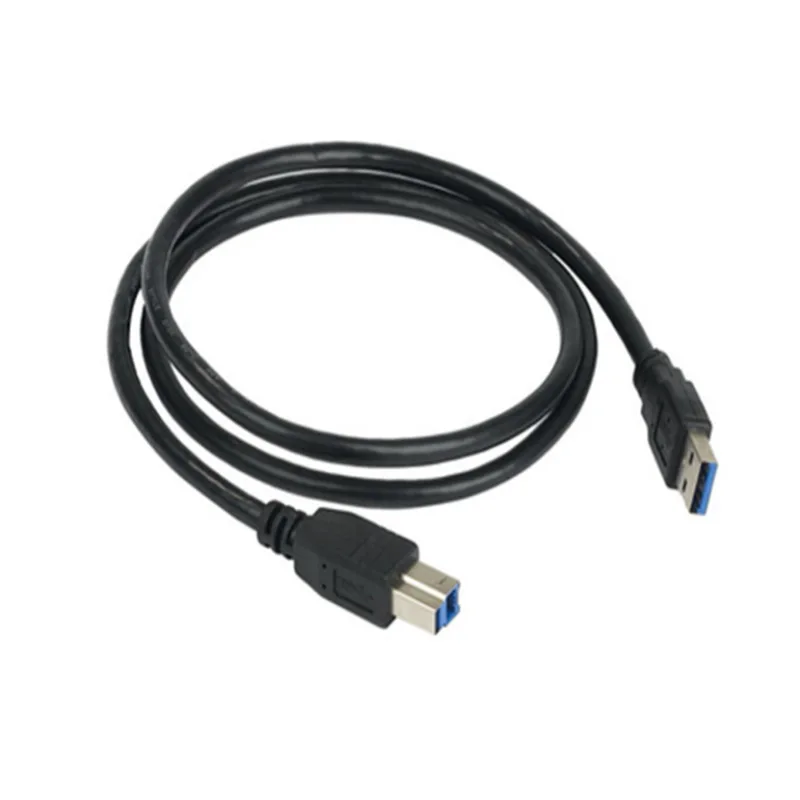 Супер Скоростной USB 3,0 кабель для принтера типа A Male to B Male AM to BM 5 Гбит/с кабели для печати Кабо для hp canon epson lexmark, Dell 1 м