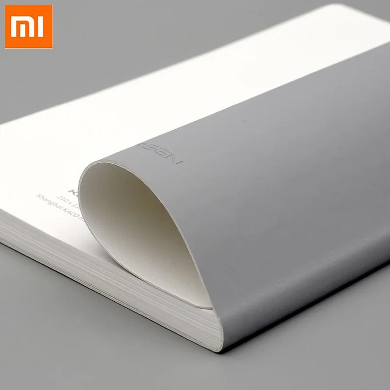 

2 Pcs Original Xiaomi Mijia Kaco Green NoteBook Environmentally Paper PU Cover Slot Book for Office Travel for paper writing
