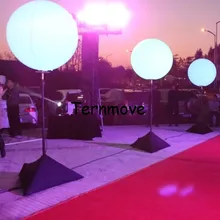 Освещение Надувной штатив воздушный шар дисплей Колонка светодиодное освещение надувной воздушный стоящий воздушный шар рекламный штатив Полюс