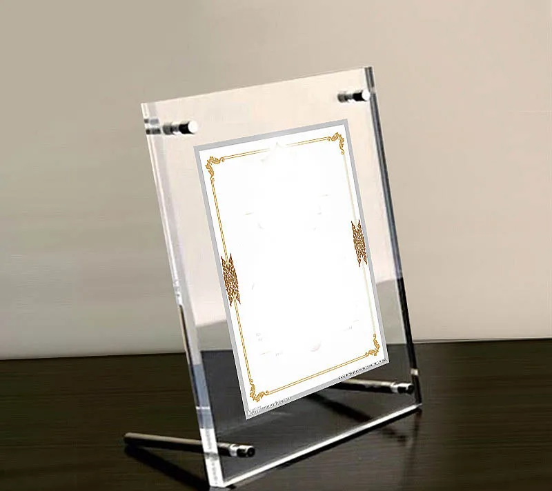 (GT3166 A4) Plastic Acrylic Family Photo frame 3+3mm