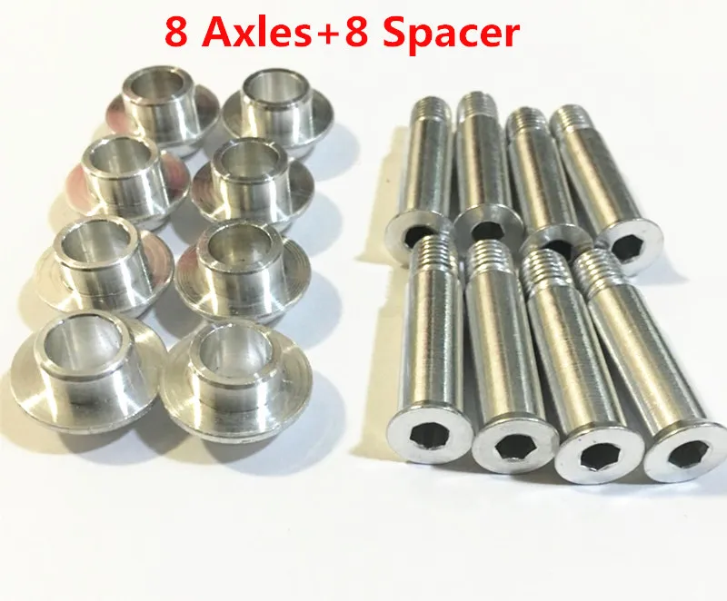 inline Roller speed skating frame axles Skate Spacer inline skates