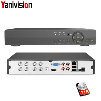 

4 Channel 8 Channel AHD DVR Surveillance CCTV Video Recorder DVR 720P/1080N Hybrid DVR For 720P /1080P Analog AHD Camera 4CH 8CH