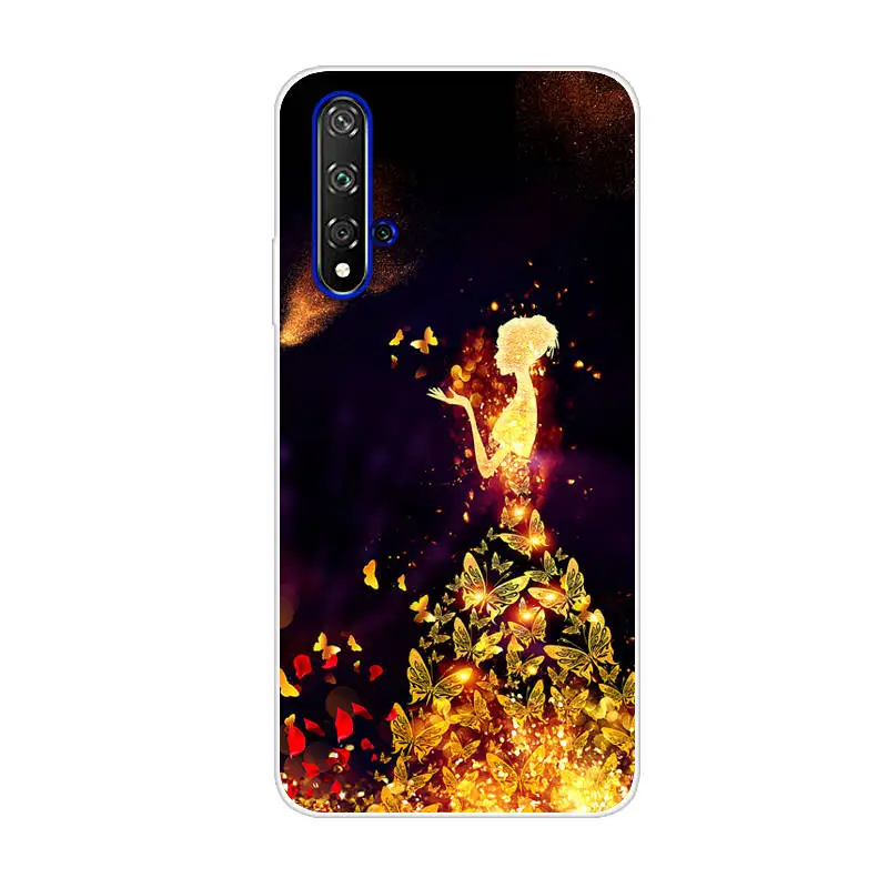 Чехол для телефона Huawei Honor 20 чехол Pro из мягкого силикона и ТПУ 1 2 5 8 9|Бамперы| |