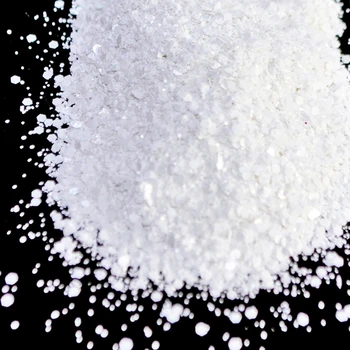 

Mixed Size Acrylic Hexagon Sequins Holographic Glitter Snow White DIY Nail Polish Powder Manicure Tools Wholesale N270