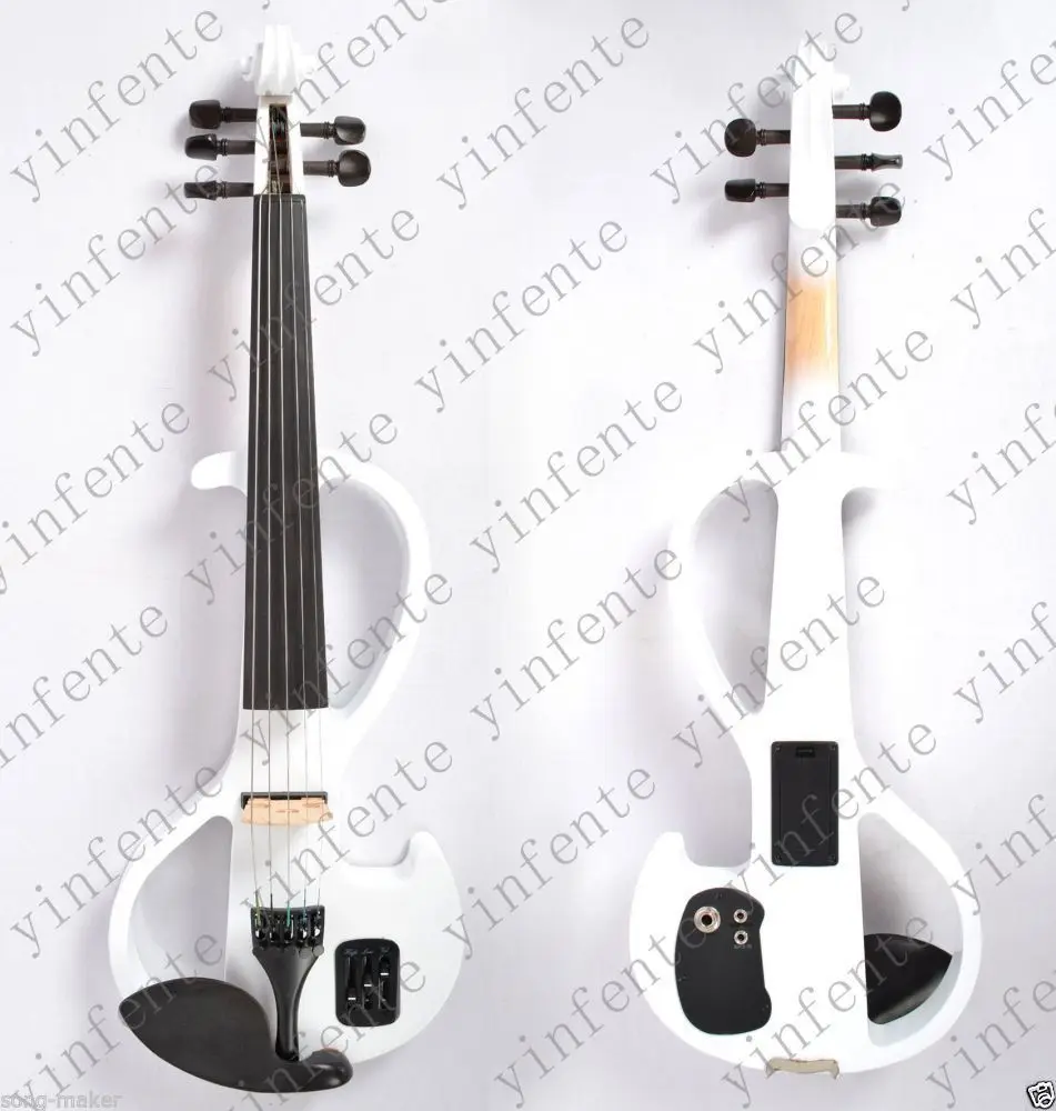 

4/4 Electric Violin New Solid wood Big Jack Powerful Sound Yinfente #6