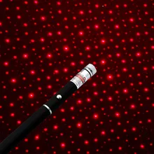 Militar de Alta Potencia de Gran Alcance 2in1 Puntero Láser Rojo Lápiz Puntero Laser 5 mw Caneta Laser Con Casquillo de la Estrella para el Trabajo de Enseñanza formación