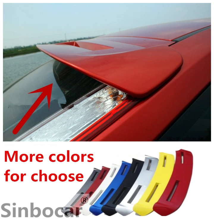 

ABS Plastic Painted Tail Trunk Wing Primer Color Rear Spoiler For Ford Focus Hatchback 2005-2011 Rear Spoiler Free Shipping