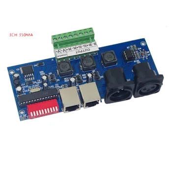

wholesale constant current 350ma High-power 3CH DMX512 decoder dmx controller For led flood light LED Wall washer lamp