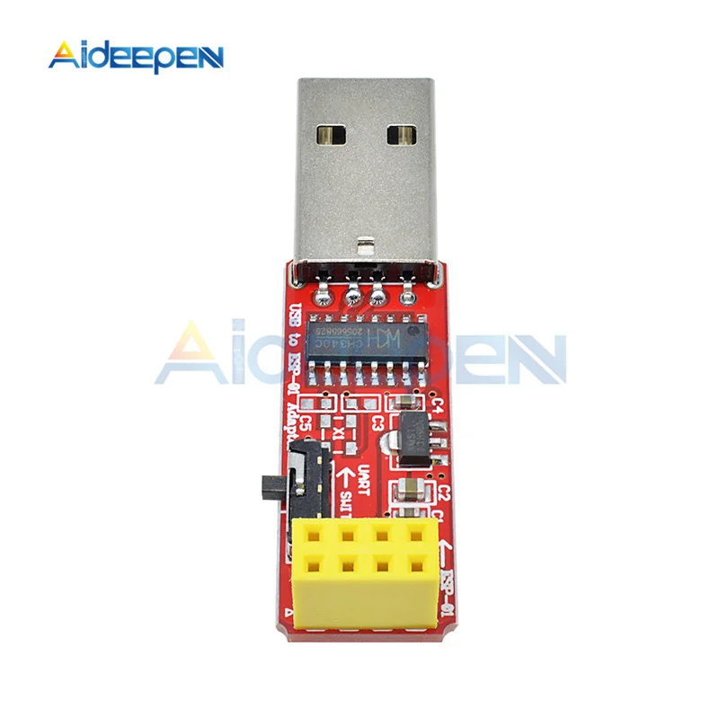 USB к ESP8266 ESP-01 ESP-01S WiFi адаптер модуль CH340 USB к ESP01 ESP01S ttl драйвер Серийный беспроводной Wifi модуль для Arduino