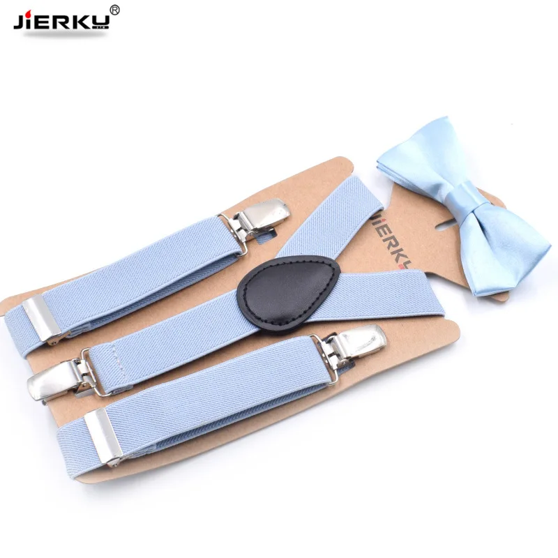 

Baby Suspenders Kids Braces Bow tie Boy's Suspensorio Elastic Adjustable Tirantes Bretelles Bow-knot with Suspenders