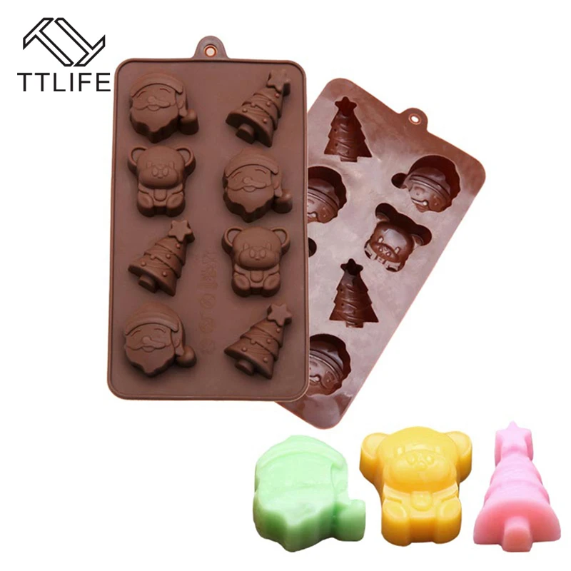 TTLIFE в форме звезды, Луны силиконовая помадка форма для десерта декораторы шоколадного печенья формы кондитерские пудинг формы торт Декор