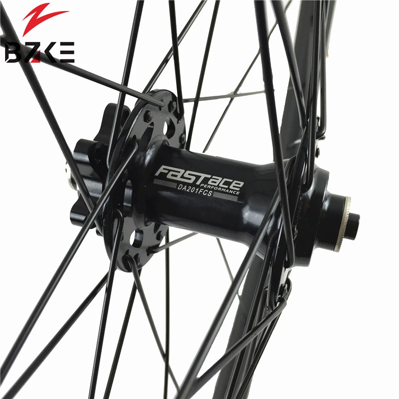 Flash Deal BZKE carbon fiber 29 mountain bike wheels 35mm width asymmetric carbon disc wheel135mm quick release tubeless 29er mtb wheelset 5